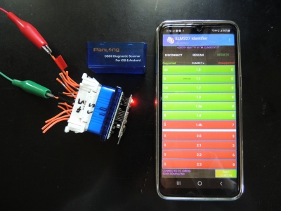 ELM327 BlueTooth dongle check