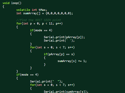 arduino code